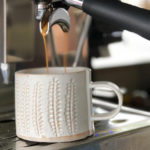 Stoneware Mug - Wheat Design